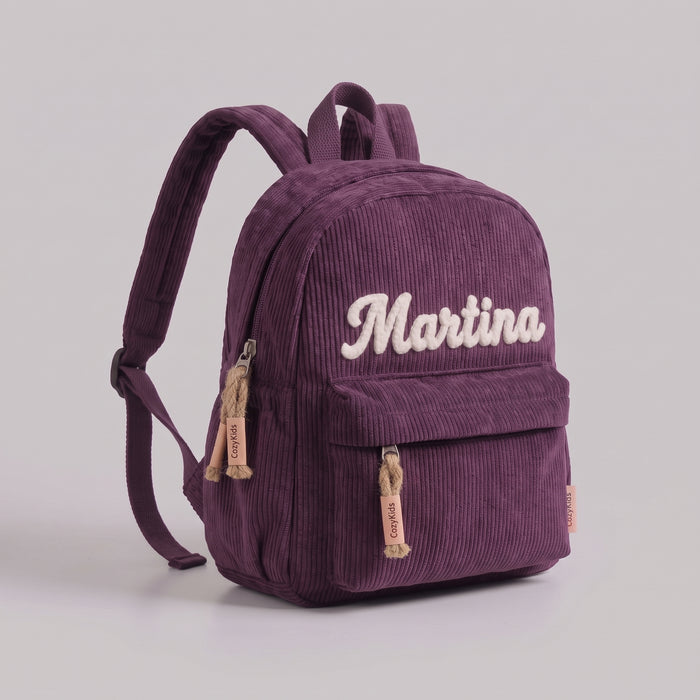 Mochila Infantil Personalizada con Nombre Tejido a Mano